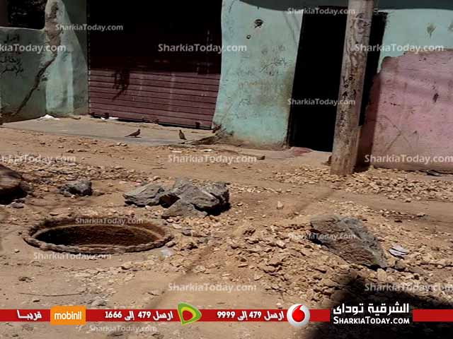 بالصور | أهالى مدينة القرين يعانون من مشاكل فى رصف طريق الجامعة 1 Water Mark_reporters