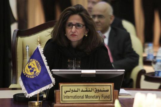 27 معلومة عن «المصرية الأكثر نفوذًا في العالم» 4 International Monetary Fund (IMF) Deputy Managing Director Nemat Shafik attends a meeting of Gulf Arab monetary and finance officials in Riyadh October 5, 2013. The central bank of Saudi Arabia, one of the world's top holders of U.S. government bonds, said on Saturday it was not worried by the political deadlock in Washington that could cause the United States to default on its debt. The U.S. Congress must agree on a measure to raise the nation's $16.7 trillion debt ceiling by Oct. 17 or risk a U.S. government debt default. REUTERS/Faisal Al Nasser (SAUDI ARABIA - Tags: POLITICS BUSINESS)