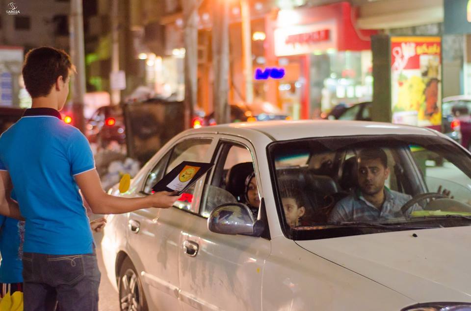 «هنضفها» تنظم حملة توعية بشوارع الشرقية 5 11536030_834324646605222_5224740038807458568_n