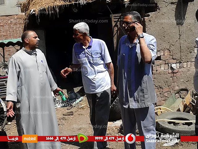 رئيس مدينة ههيا يتفقد قرية «صبيح» لمتابعة وحدة الشئون الاجتماعية 3 1
