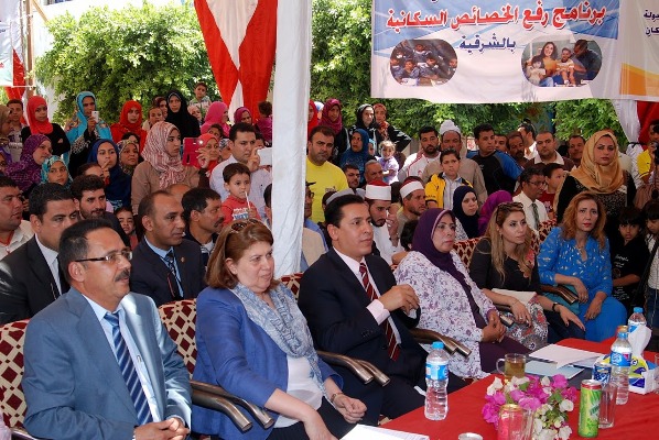 وزيرة السكان تشهد الحفل الختامي لأسبوع الشباب بمنيا القمح 1 1