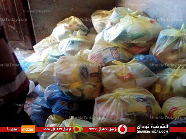قرية الميمونة بمنيا القمح تنظم حملة الخير لكل الناس 2 1