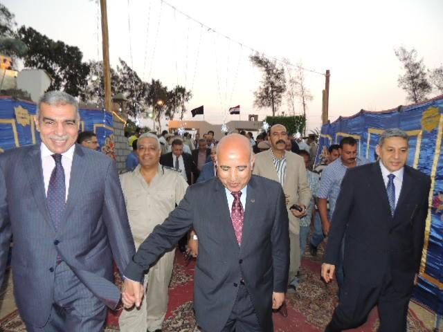 مدير أمن الشرقية يشارك بمائدة إفطار قوات أمن العاشر 1 اللواء مليجي فتوح في العاشر من رمضان
