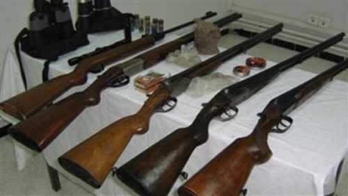 القبض على 3 عاطلين بحوزتهم أسلحة نارية فى منيا القمح 1 صورة ارشيفية