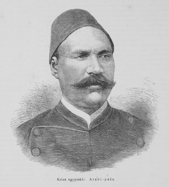 تعرف علي أحمد عرابي بطل الثورة الأولي في مصر في العيد القومي للشرقية 3 Ahmed_Orabi_1882