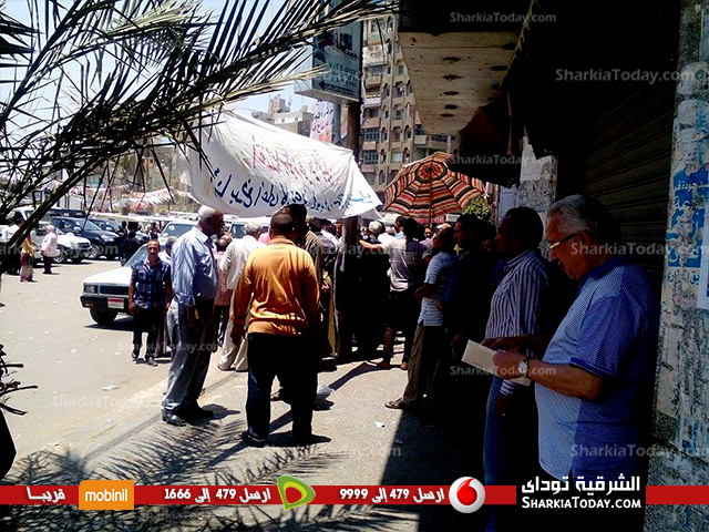 بالصور : إستمرار إضراب سائقى ميكروباص الزقازيق اعتراضاً علي نقل الموقف 1 اضراب1