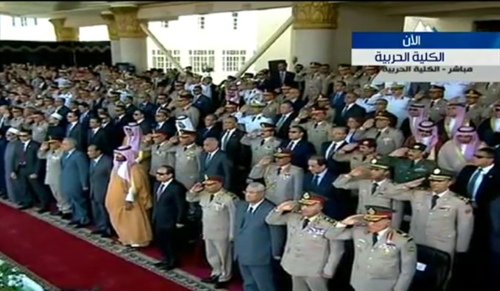 السيسى بحفل تخرج الكلية الحربية: مصر والسعودية جناحا الأمن القومى العربى 1 11813353_1176290392441621_7165584510354171185_n
