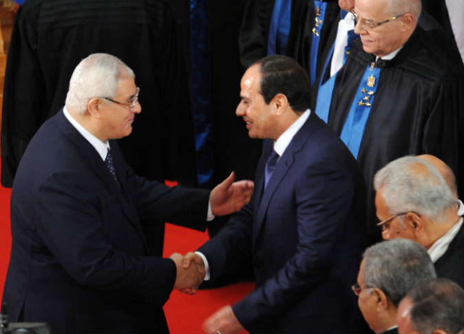 السيسي يلغي قرار عدلي منصور بشأن المحكمة الدستورية العليا 1 244354