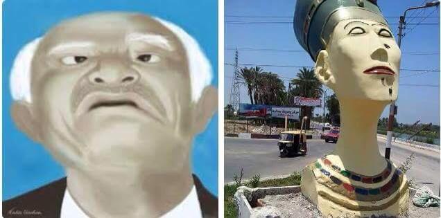 صور تمثال نفرتيتي تشعل حالة من الغضب بين رواد مواقع التواصل الاجتماعي 5 5