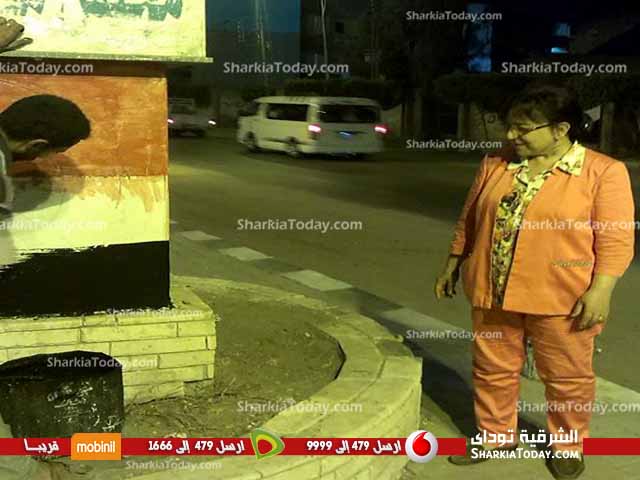 شاهد | القنايات تستقبل عيد الفطر باعلام مصر بمداخل المدينة 1 fghujko