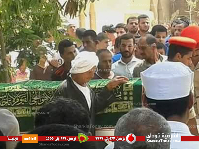تشييع جثمان شهيد الشرقية المجند« محمد أحمد » بالحسينية 1 تشييع جثمان شهيد الشرقية السادس بالحسينية