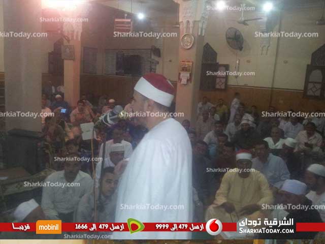 شاهد ا أمسية دينية لإذاعة القرآن الكريم بقرية الزرقية بالزقازيق 2 سيقبفلغاعهخ