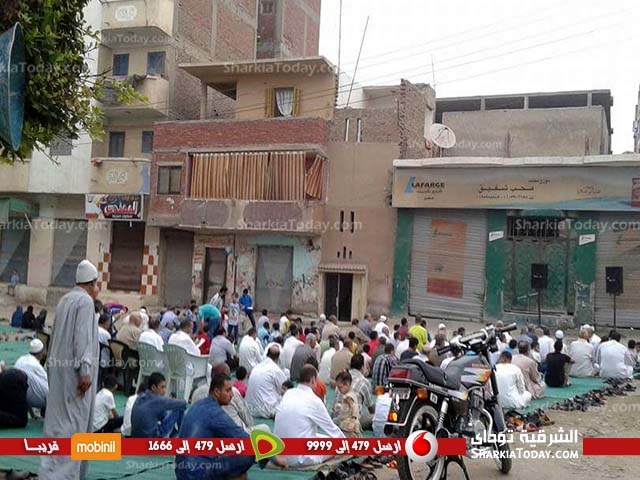 بالصور | شعائر صلاة عيد الفطر بقرى و مدن محافظة الشرقية 9 مدينة فاقوس