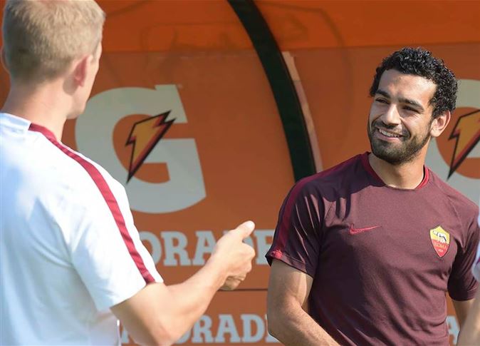 محمد صلاح يوجه رسالة لجمهور روما 1 356357_0