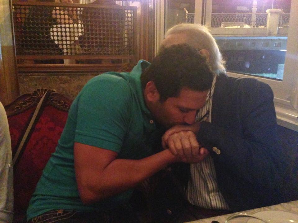 حسن الرداد ينعي الفنان الراحل نور الشريف بكلمات مؤثرة 1 حسن الرداد ينعي الفنان الراحل نور الشريف بكلمات مؤثرة