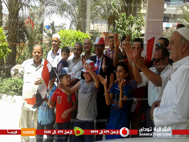مدينة ههيا تحتفل بإفتتاح قناة السويس الجديدة 4 ههيا 6