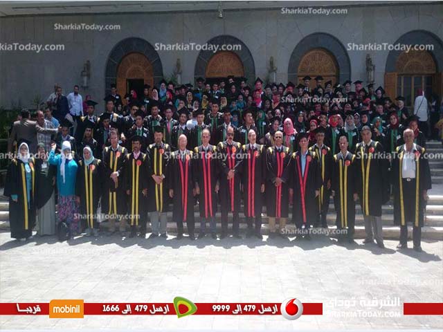 زراعة الزقازيق تنظم حفل تخرج الطلاب وتكريم الحاصلين على شهادات النشر الدولي 1 ىةو