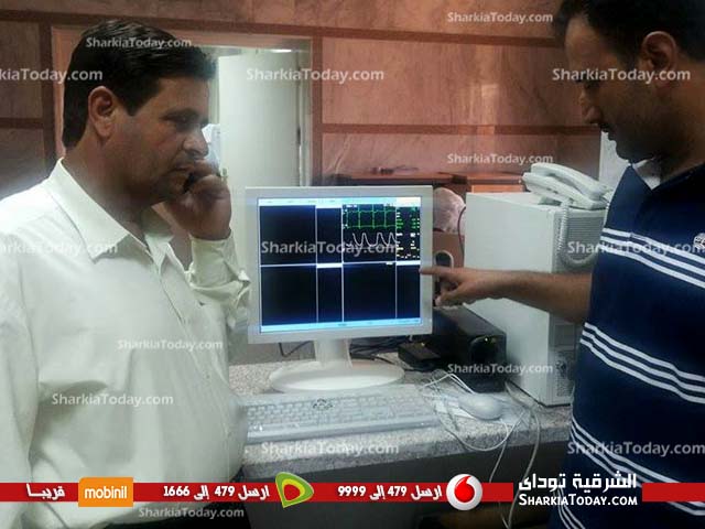 افتتاح وحدة العناية المركزة بمستشفى الحسينة المركزي 1 يسءئ