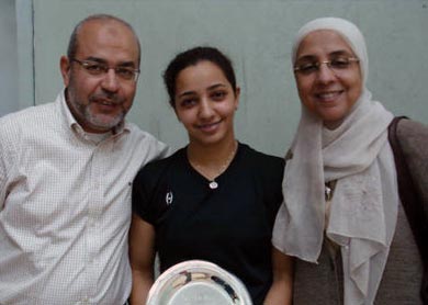 رنيم الوليلي أول مصرية وعربية تتربع على عرش لعبة الإسكواش 2 رنيم الوليلي (1)