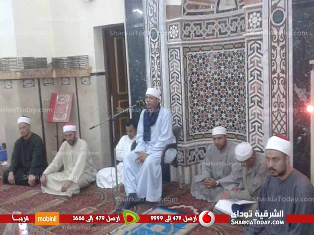 بالصور .. الأوقاف بديرب نجم تنظم أمسية دينية بكفر الجنيدي 2 101