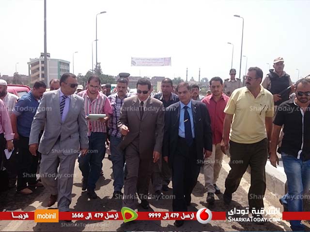 محافظ الشرقية يفتتح مشروع الصرف الصحي بالقطاوية فى أبوحماد 1 ؤؤ