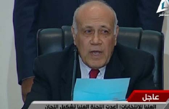 المستشار أيمن عباس، رئيس اللجنة العليا للانتخابات1