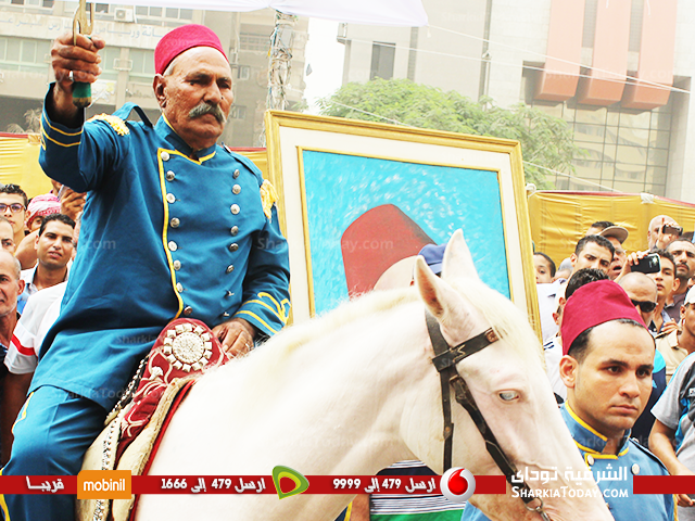 تفاصيل احتفالات محافظة الشرقية بالعيد القومي 13 حفيد الزعيم أحمد عرابي يشارك في إحتفالات العيد القومي لمحافظة الشرقية (1)