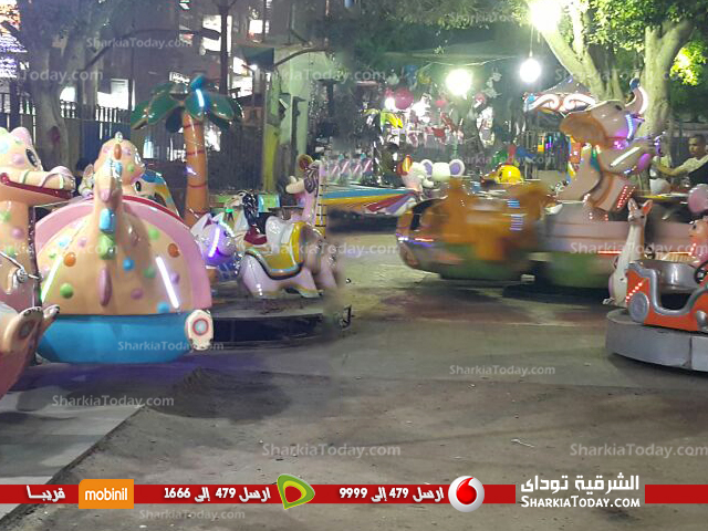 بالصور.. استعداد الحدائق العامة لإستقبال عيد الاضحى بالزقازيق 1 سي