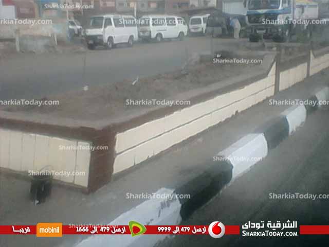 الانتهاء من تطوير وتجميل مدخل مدينة الزقازيق بطريق ميت غمر 2 ص
