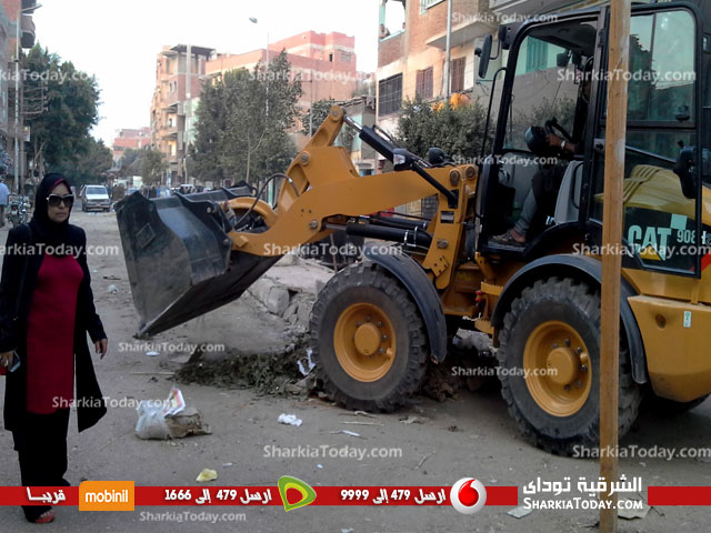 حملة مكبرة لرفع القمامة من شوارع القنايات 1 يصسء