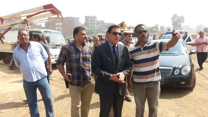 بالصور .. محافظ الشرقية : إنشاء حارة جديدة بجوار كوبرى القناطر بالزقازيق لتيسير الحركة المرورية 3 ø;