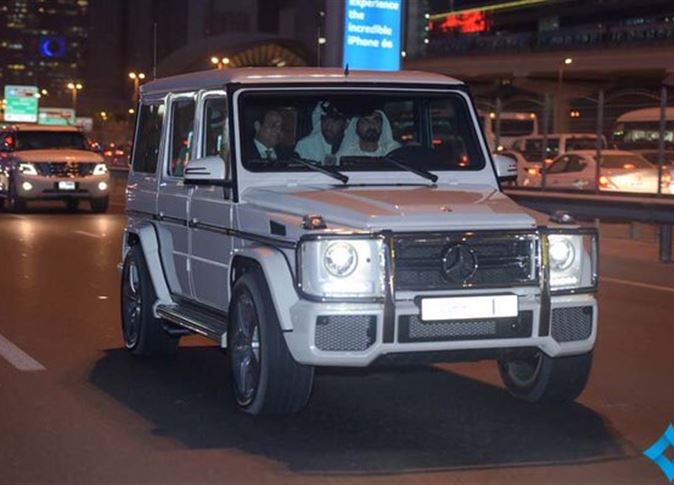 بالفيديو.. جولة السيسي ومحمد بن راشد بالسيارة في شوارع دبي 3 380002_0