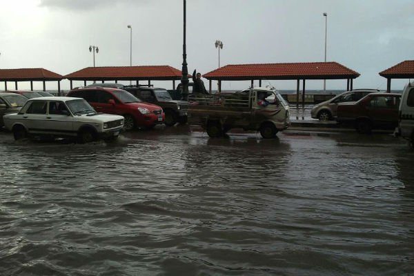 مجلس الوزراء يكشف أسباب غرق الإسكندرية 11 أمطار غزيرة في الإسكندرية أرشيفية1