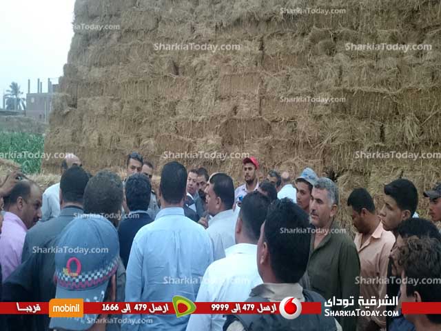 وزير البيئة يتفقد منظومة تدوير قش الارز بكفر أبو حسن فى القنايات 2 اتىنةموك