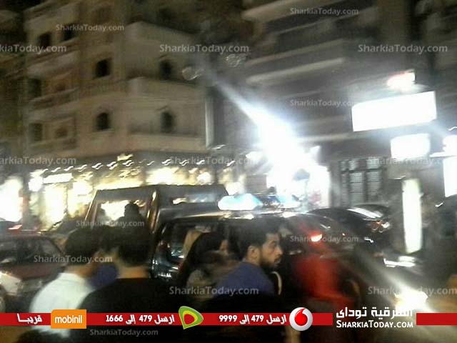 اشتباكات بالأيدى بين مشجعى الاهلى والزمالك بمنطقة القومية بالزقازيق 1 اشتباكات بالأيدى بين مشجعى الاهلى والزمالك بمنطقة القومية بالزقازيق