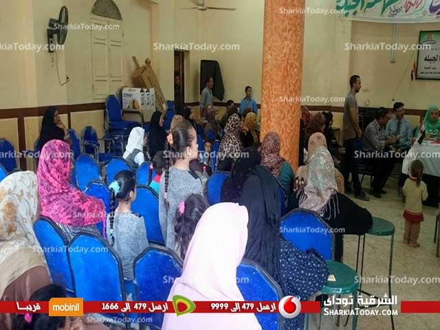 بالصور..قرية قهلة الجبلة ببلبيس تستضيف مباردة "الشرقية خالية من فيروس سي" 2 امنك