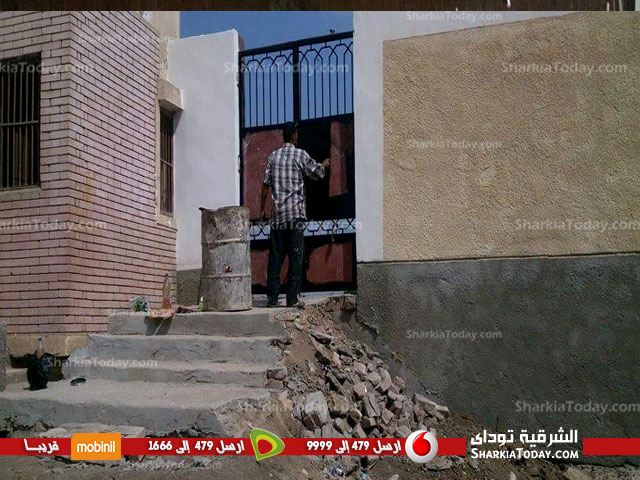 إدارة مدرسة "كفر دبوس" بههيا ترفض تسلم سور المدرسة من هيئة الأبنية التعليمية 2 رلاىم
