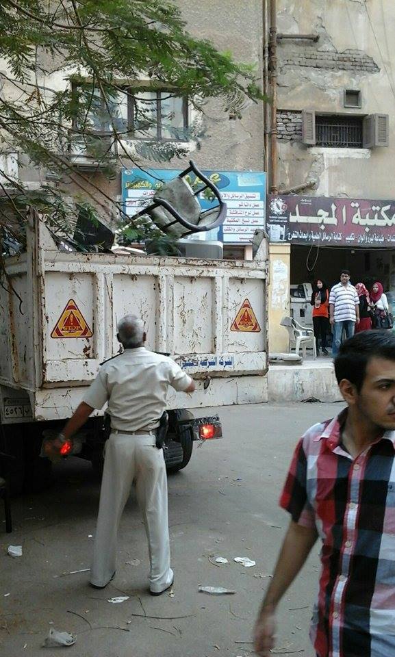 بالصور..حملة مكبرة لإزالة الإشغالات بمدينة الزقازيق 2 صسش