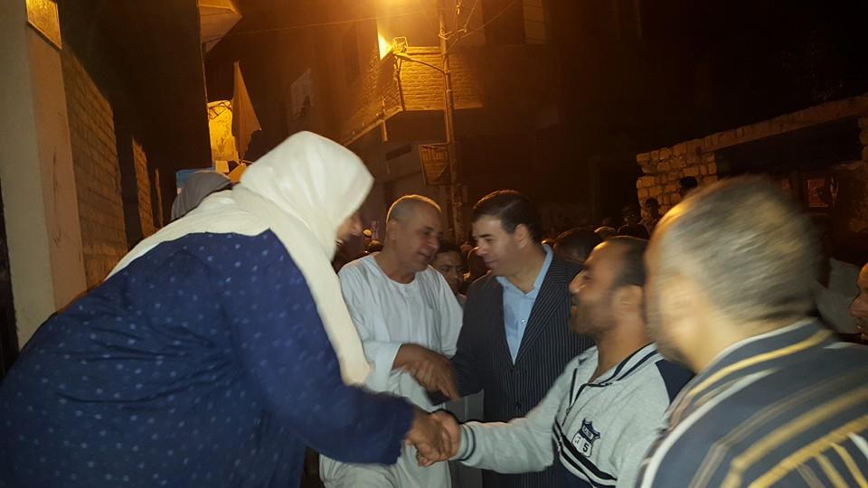 جولة للمرشح "خالد بشر" بقرية كفر الحمام بمركز الزقازيق 5 12193616_518258778348589_8778803147922567707_n