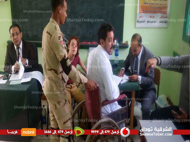 بالصور..التصويت الانتخابى بفاقوس بين المتوسط والضعيف أحياناً 1 123