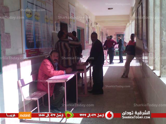 لجنة مدرسة السادات الثانوية بنات تبدأ عمليات التصويت لليوم الثانى بإنتخابات البرلمان 1 السادات