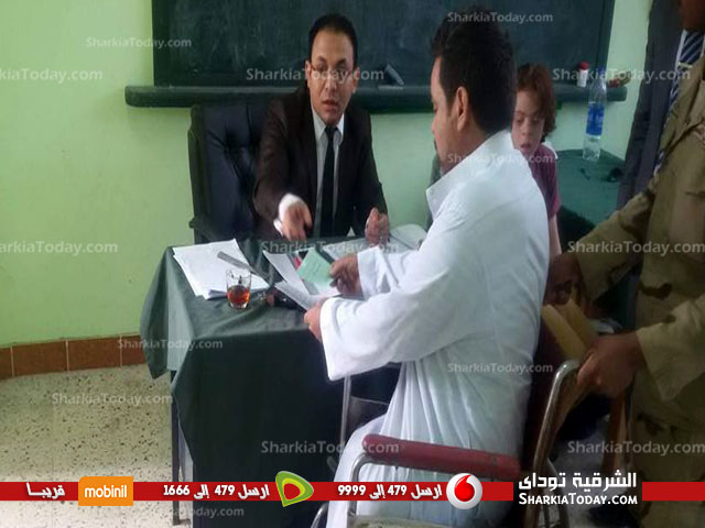 بالصور..التصويت الانتخابى بفاقوس بين المتوسط والضعيف أحياناً 2 صس