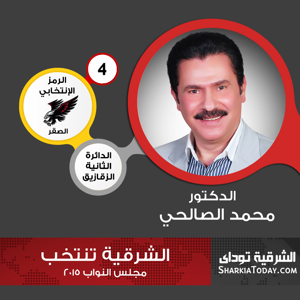 بالتفاصيل..تعرف علي مرشحي الدائرة الثانية بمركزي الزقازيق و القنايات 5 محمد الصالحي