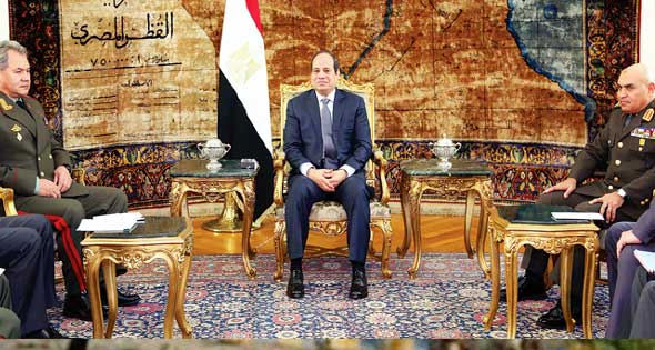 موسكو تعلن دعم مصر في التصدي للمنظمات الإرهابية1