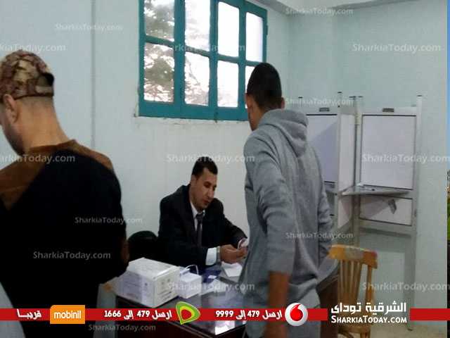 بالصور..اقبال ضعيف فى الساعات الأولى لجولة الإعادة بالحسينية و متوسطاً فى الفترة المسائية 3 2