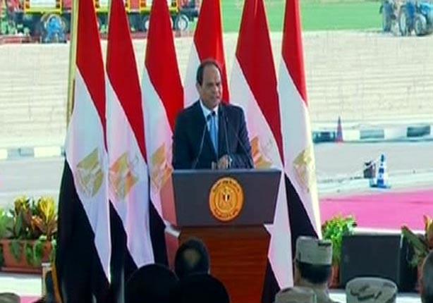 السيسي يعلن عن مشروع متكامل للنوبة 5 السيسي 8