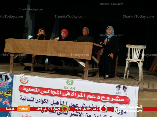 ندوة تدريبية لدعم دور المرأة في المجالس المحلية بفاقوس 2 1