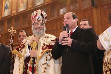 بالفيديو.. البابا تواضروس يقدم الشكر للرئيس السيسي لحضوره مراسم القداس 1 10338835_10153279946996752_2417524071727854013_n