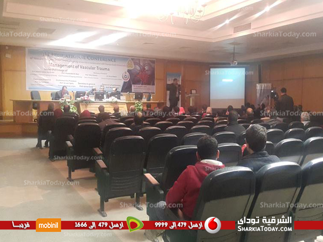 إنعقاد المؤتمر السنوي التعليمي الأول لجراحة الأوعية الدموية بجامعة الزقازيق 3 الطب
