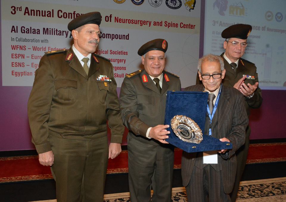 القوات المسلحة تستضيف المؤتمر الدولى الثالث لجراحة المخ والأعصاب 1 القوات المسلحة تستضيف المؤتمر الدولى الثالث لجراحة المخ والأعصاب (3)